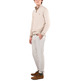 maillot homme  ganso maillot cremallera beige