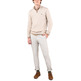 maillot homme  ganso maillot cremallera beige