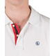 pôle homme  el ganso pôle pique short sleeve white