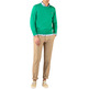 homme sweat-shirt cuello caja u