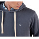 homme sweat-shirt capucha azul u