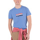 t-shirt homme  ganso t-shirt estampada ganso azul