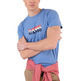 t-shirt homme  ganso t-shirt estampada ganso azul