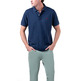 pôle homme  ganso pôle piqué garment dyed marino