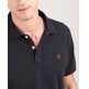 pôle homme el ganso pôle piqué garment dyed negro