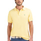 pôle homme  el ganso pôle piqué garment dyed amaril