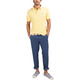 pôle homme  el ganso pôle piqué garment dyed amaril