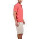 pôle homme  el ganso pôle piqué garment dyed coral