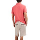 pôle homme  el ganso pôle piqué garment dyed coral