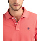 pôle homme  el ganso pôle piqué garment dyed coral