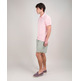 pôle homme el ganso pôle piqué garment dyed rosa