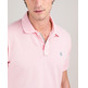 pôle homme el ganso pôle piqué garment dyed rosa