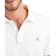 pôle homme  el ganso pôle piqué garment dyed blanco