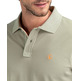 pôle homme  el ganso pôle piqué garment dyed kaki