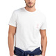 t-shirt homme el ganso t-shirt garment dyed blanco l