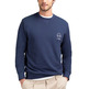 sweat-shirt homme el ganso sweat-shirt cuello caja marino la