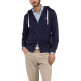 sweat-shirt homme  el ganso sweat-shirt cremallera marino