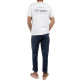 t-shirt homme  el ganso t-shirt peces blanco