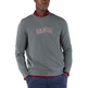 sweat-shirt homme  ganso sweat-shirt cuello caja gris plom