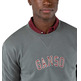 sweat-shirt homme  ganso sweat-shirt cuello caja gris plom