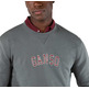 sweat-shirt homme  ganso sweat-shirt cuello caja gris plom