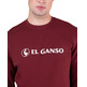 sweat-shirt homme ganso sweat-shirt logo ganso granate