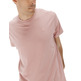t-shirt homme  el pulpo t-shirt básica bordado rosa p