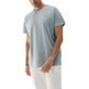 t-shirt homme  el pulpo t-shirt básica bordado azul g