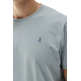 t-shirt homme  el pulpo t-shirt básica bordado azul g
