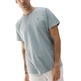 t-shirt homme  el pulpo t-shirt básica bordado azul g