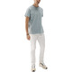 t-shirt homme  el pulpo t-shirt básica bordado azul g