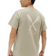 t-shirt homme  el pulpo t-shirt palas dibujadas verde