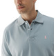 homme pôle lavado bordado a contrast azulgris