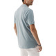 homme pôle lavado bordado a contrast azulgris