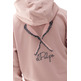 homme sweat-shirt capucha palas dibujad rosa