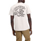 t-shirt homme  lee workwear crew tee ecru