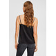 chemise femme  ESPRIT satin drape top