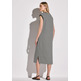 robe femme  street striped dress