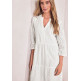 femme sol_shiffley tunic dress solid 10108