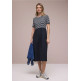 femme mat mix dress_striped 27502