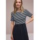 femme mat mix dress_striped 27502