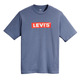 t-shirt homme  levis ss relaxed fit tee core boxtab