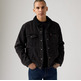 cazadora homme  levi's type 3 sherpa trucker built to