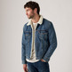 cazadora homme  levi's type 3 sherpa trucker in the m