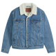 cazadora homme  levi's type 3 sherpa trucker