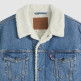 cazadora homme  levi's type 3 sherpa trucker