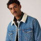 cazadora homme  levi's type 3 sherpa trucker