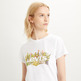 t-shirt femme levis the perfect tee batwing desert