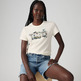 t-shirt femme levi's the perfect tee whites