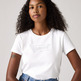 t-shirt femme  levi's the perfect tee batwing irides